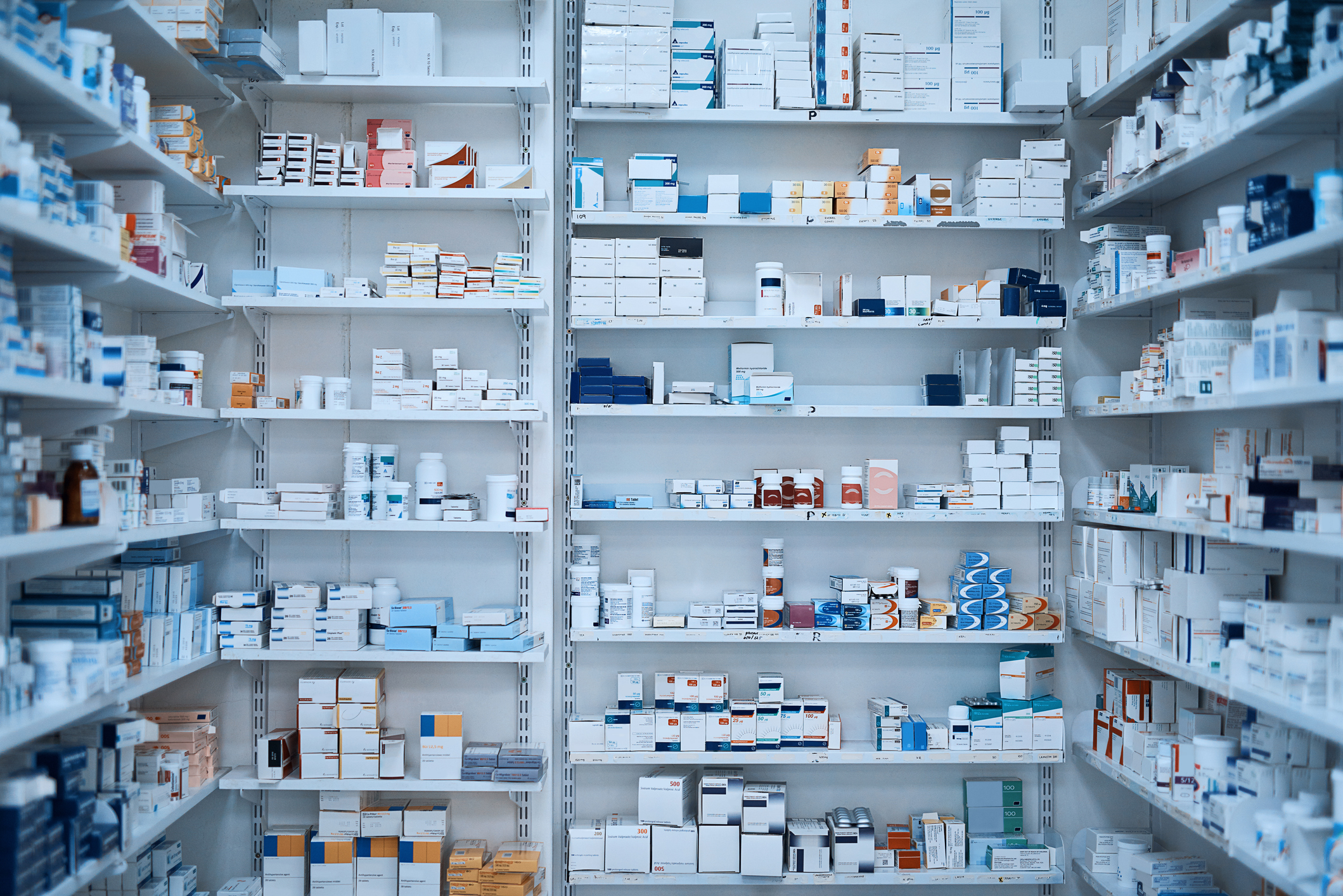 Pharmacy stock room